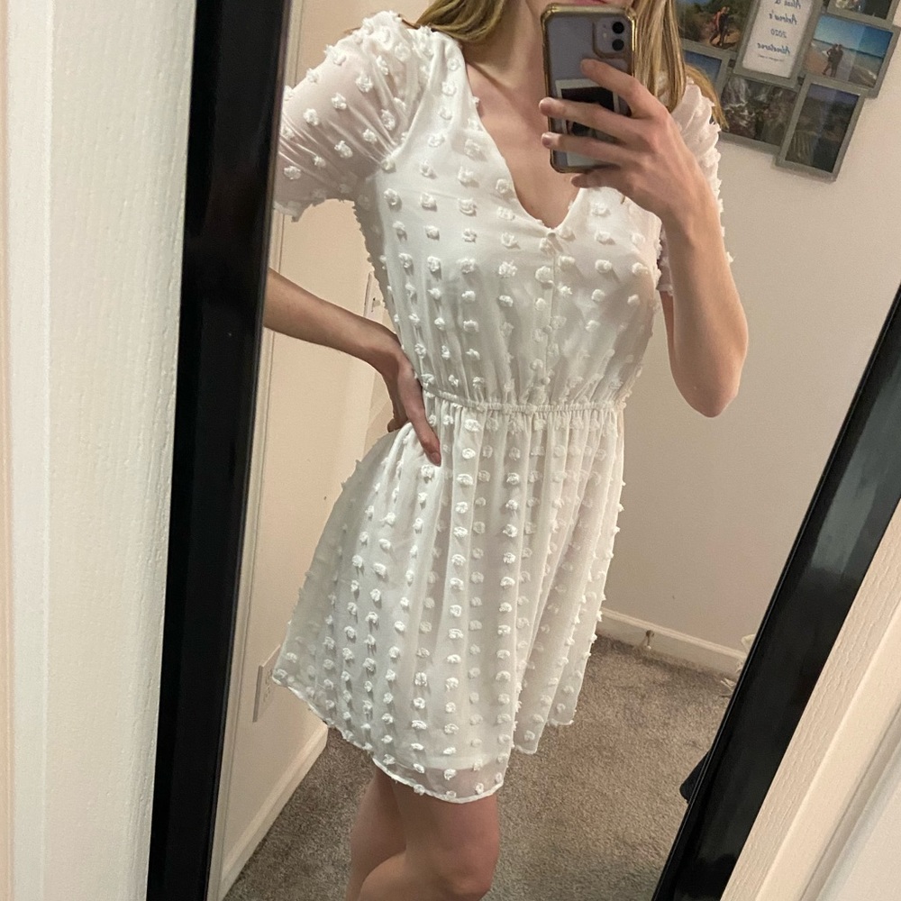 Allison & Kelly polka dot dress NWT